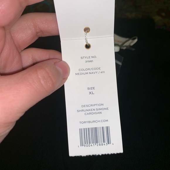 Tory Burch shrunken Simone cardigan - Picture 8 of 8